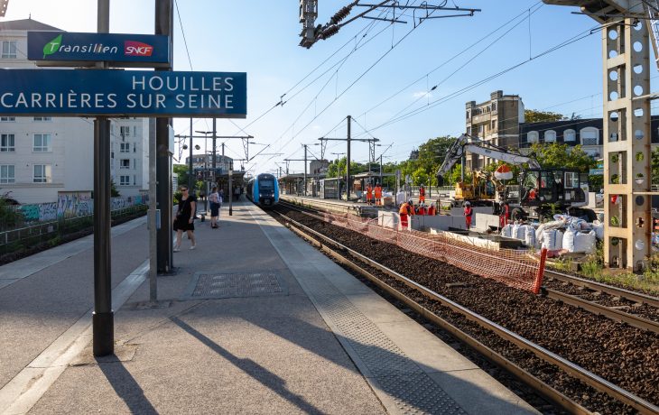 Des quais accessibles à Houilles