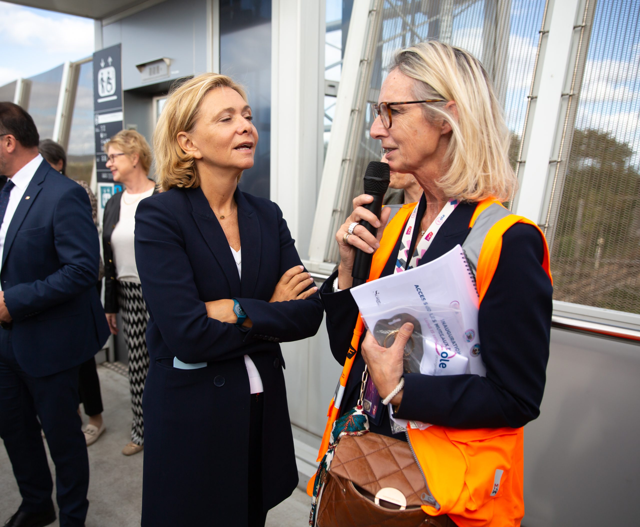 Inauguration gare Epone