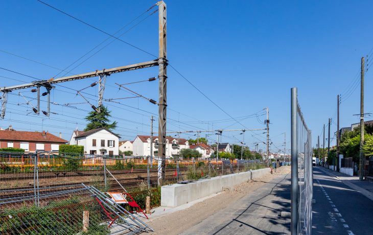 Les travaux acoustiques avancent à Houilles