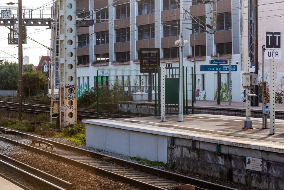 travaux de quai Houilles