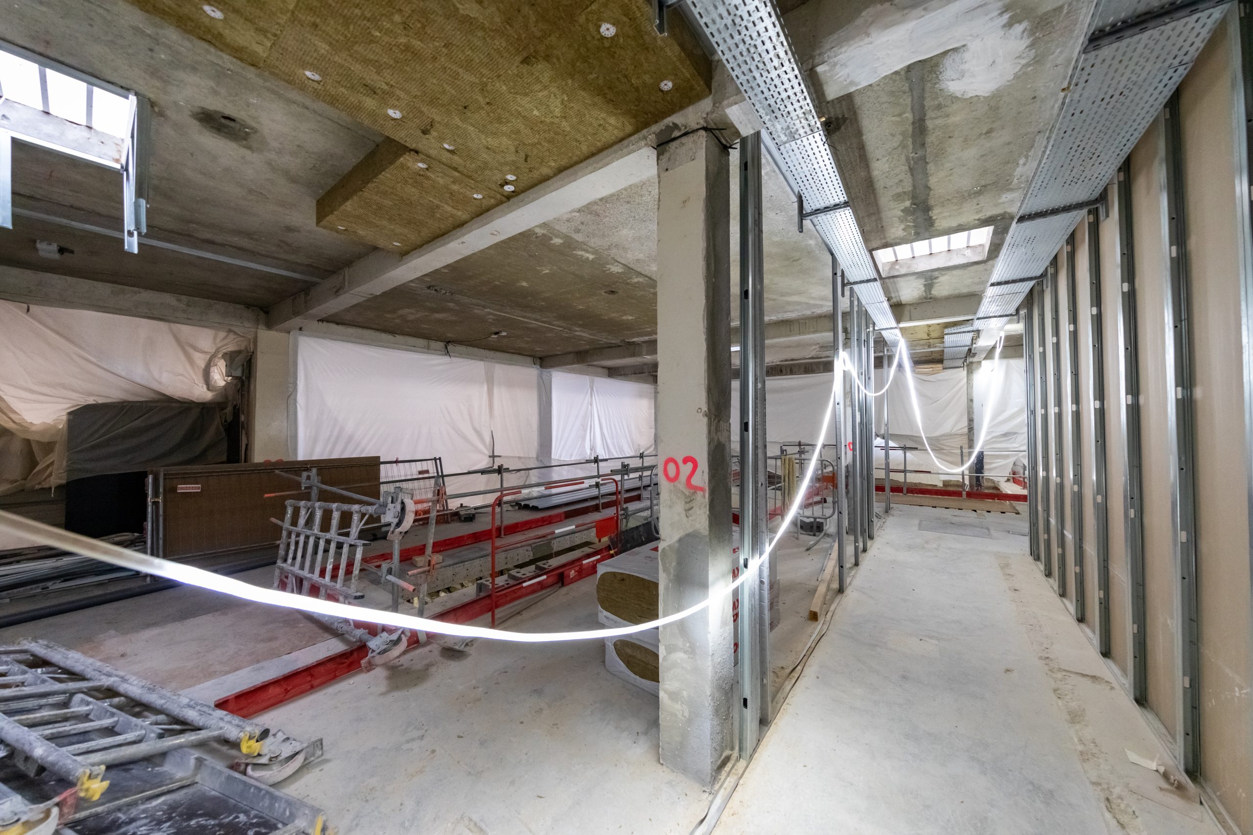 Travaux intérieurs de second oeuvre