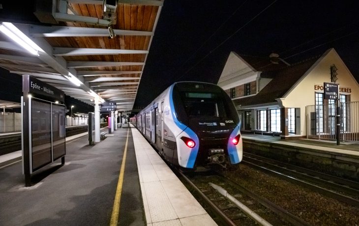 Essais RER NG sur le futur parcours du RER E !