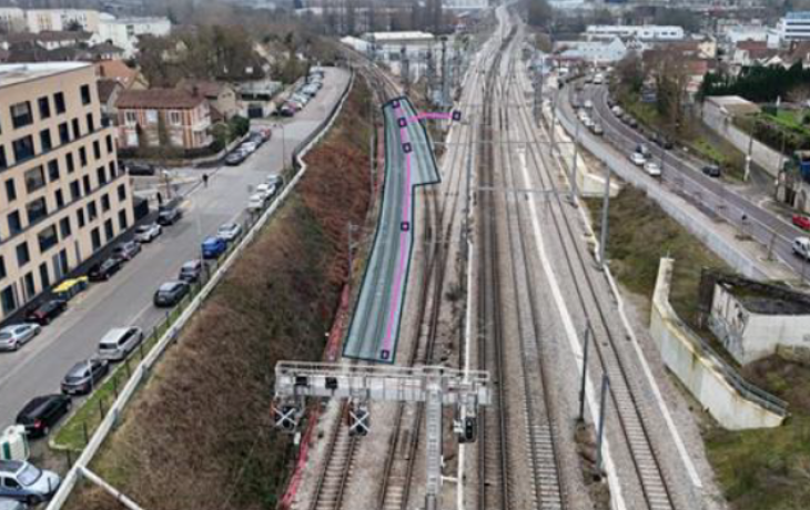 Des travaux d&rsquo;infrastructure dans le goulot de Mantes
