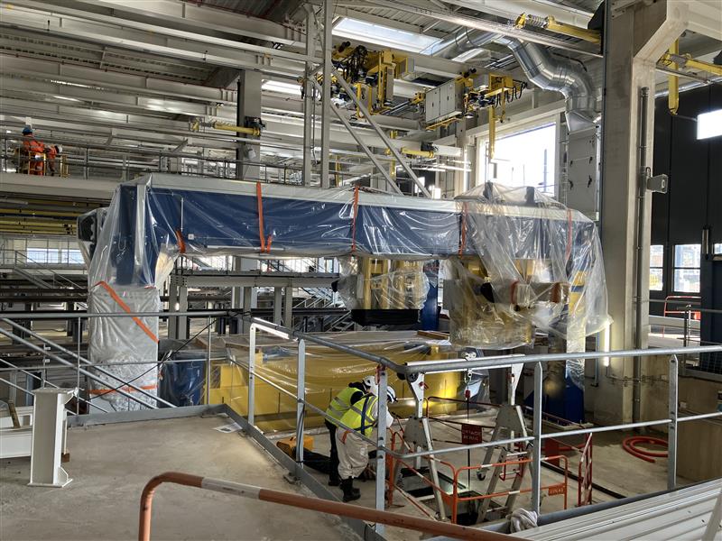 vérin en fosse atelier de mantes