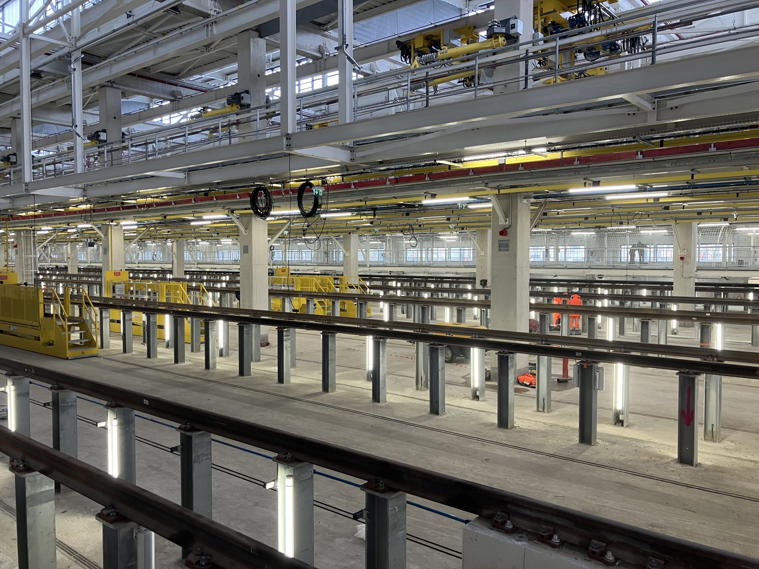 intérieur de l'atelier de mantes
