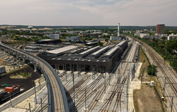 Raccordement au réseau ferré national du nouvel atelier de maintenance de Mantes-la-Jolie
